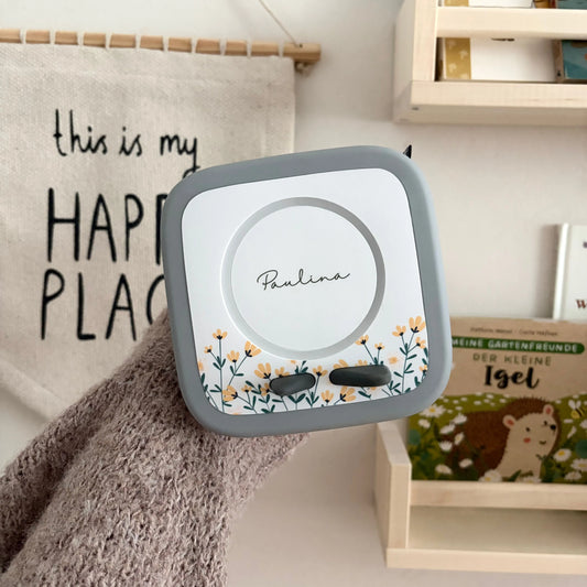 Toniebox 2 Schutzfolie personalisiert Wiese gelb Hauniper