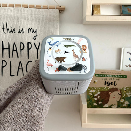 Toniebox 2 Schutzfolie personalisiert Tiere Hauniper