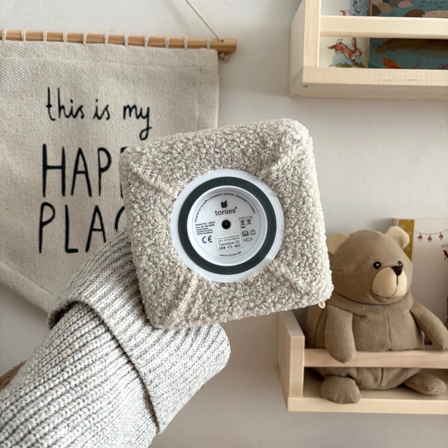 Toniebox Schutzhülle Teddy Beige Hauniper