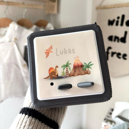 Toniebox Schutzfolie personalisiert Dinosaurier Hauniper