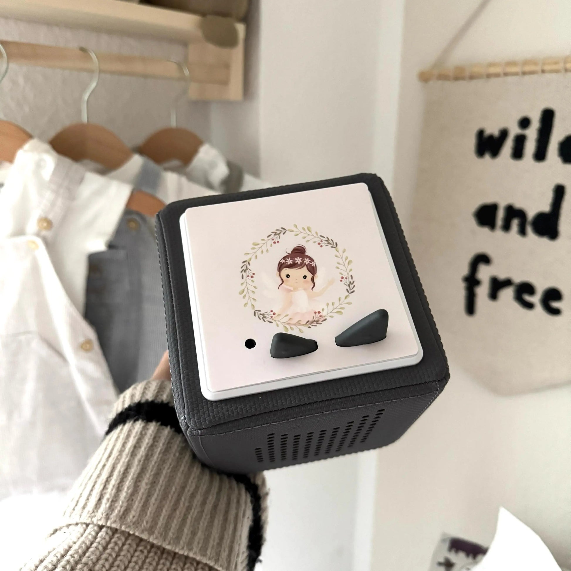 Toniebox Schutzfolie personalisiert Fee Hauniper