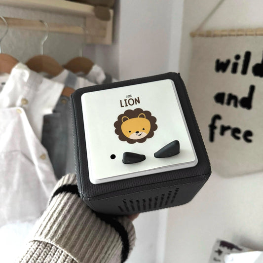 Toniebox Schutzfolie personalisiert Löwe Hauniper