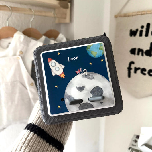 Toniebox Schutzfolie personalisiert Weltraum Hauniper