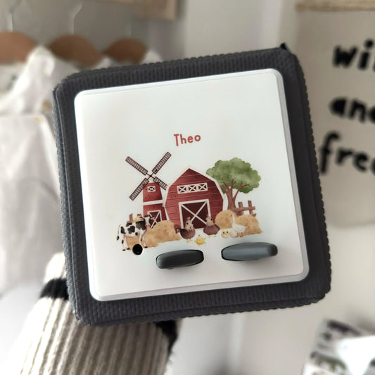 Toniebox Schutzfolie personalisiert Bauernhof Hauniper