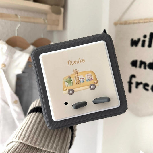 Toniebox Schutzfolie personalisierte Tierbus Hauniper
